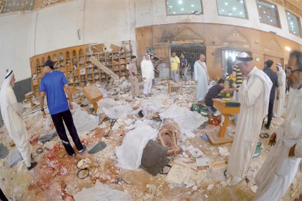 الكويت حكم برفض إلزام الحكومة تعويض متضرري تفجير مسجد الصادق