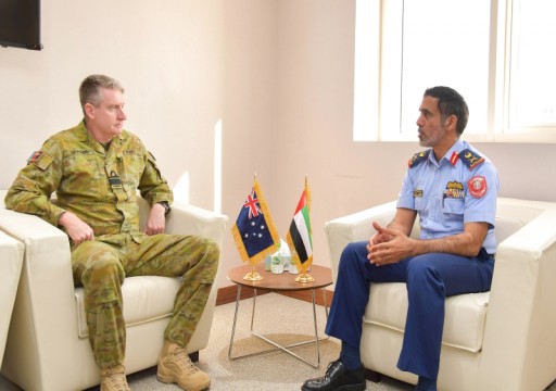 وزارة الدفاع تستقبل قائد القوات الأسترالية في الشرق الأوسط