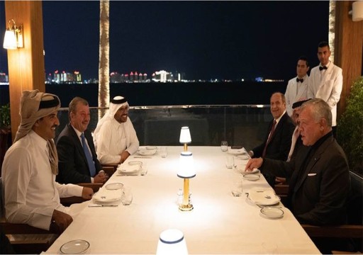 أمير قطر وملك الأردن يبحثان التطورات الإقليمية والدولية