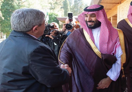 "ابن سلمان" يلتقي رئيس الوزراء الجزائري وبوتفليقة يعتذر عن مقابلته