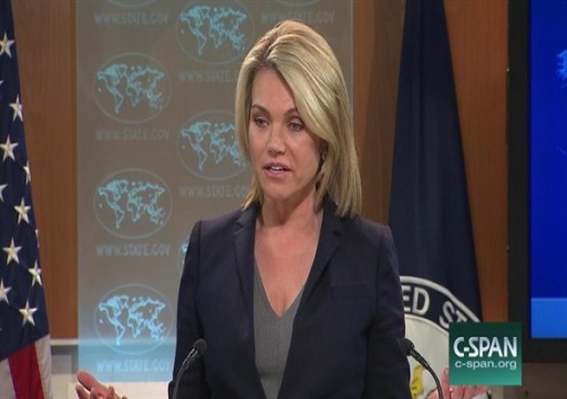 واشنطن: نتواصل مع شركائنا بالمنطقة لحل الأزمة الخليجية