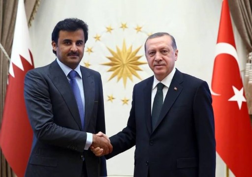 الرئاسة التركية: أمير قطر يجتمع بأردوغان غدا الجمعة