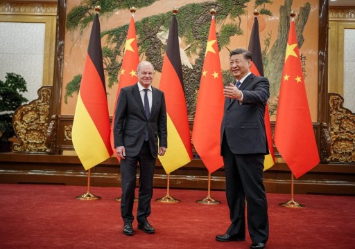 الرئيس الصيني يلتقي المستشار الألماني في زيارة مثيرة للجدل