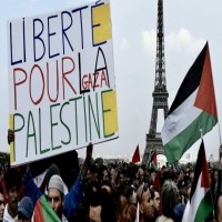 مظاهرات في فرنسا تصف نتنياهو بـ"مجرم حرب"