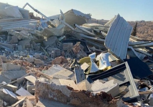 الاحتلال الإسرائيلي يهدم مسجدا جنوب نابلس بالضفة الغربية