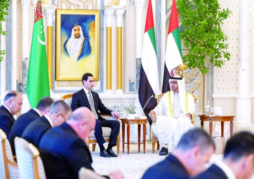 رئيس الدولة: علاقاتنا مع تركمانستان "راسخة" ونسعى إلى تطويرها