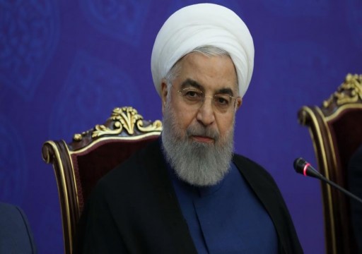 روحاني: أزمة إيران مع أمريكا استراتيجية والرد على القوة بالقوة