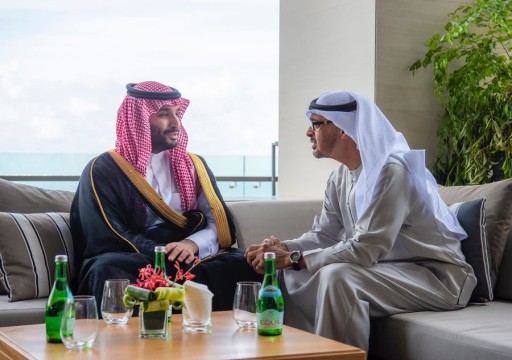 رئيس الدولة يلتقي ولي العهد السعودي على هامش قمة العشرين