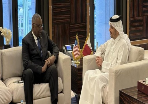 أوستن يبحث في قطر التحديات الأمنية والوضع في البحر الأحمر