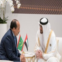 محمد بن زايد ورئيس موريتانيا يبحثان هاتفيا العلاقات والقضايا الدولية