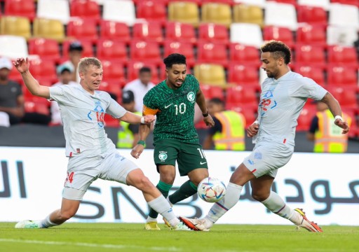 المنتخب السعودي يتغلب على آيسلندا استعدادا لكأس العالم