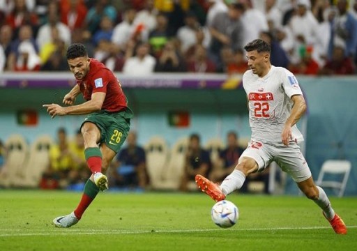البرتغال تكتسح سويسرا بسداسية وتواجه المغرب في ربع النهائي
