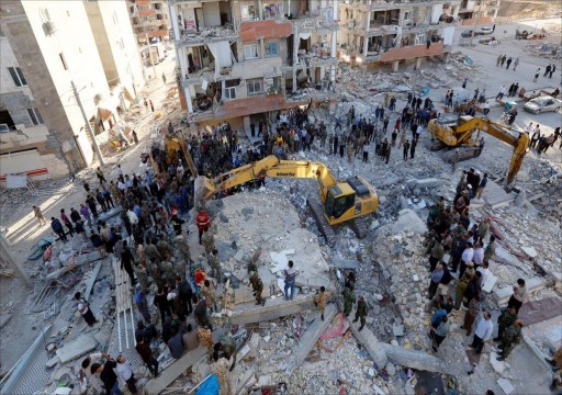 5 قتلى و120 جريحاً حصيلة ضحايا زلزال إيران