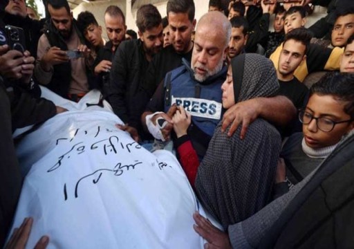 استشهاد صحفيين اثنين بينهما نجل وائل الدحدوح بقصف إسرائيلي جنوبي غزة