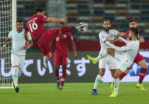 قطر تقهر  السعودية بثنائية نظيفة في كأس آسيا