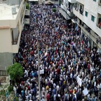 ﻿سوريا: مئات الآلاف يهتفون لإسقاط النظام وحماية المدنيين في مظاهرات الشمال