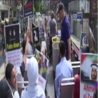 مسيرة بالحافلات في لندن تطالب بالإفراج عن المعتقلين بالإمارات