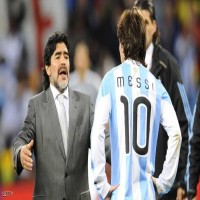 مارادونا: ميسي يذهب للمرحاض 20 مرة قبل المباراة