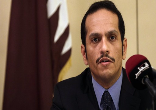 وزير خارجية قطر: مجلس التعاون الخليجي "بلا حول ولا قوة"