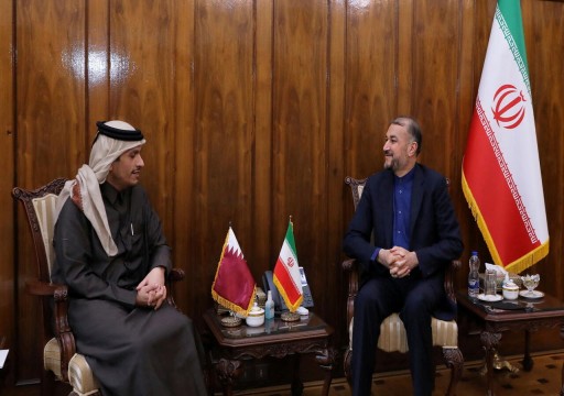 وزير الخارجية القطري ونظيره الإيراني يبحثان تطورات الأوضاع في غزة