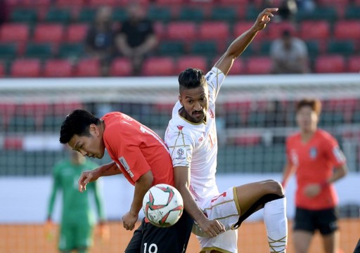 البحرين تخسر أمام كوريا الجنوبية وتودع بطولة أمم آسيا
