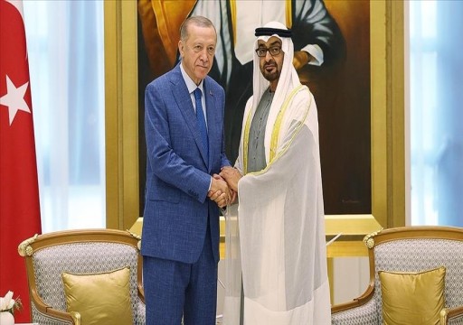الرئاسة التركية: أردوغان يزور الإمارات الأيام المقبلة