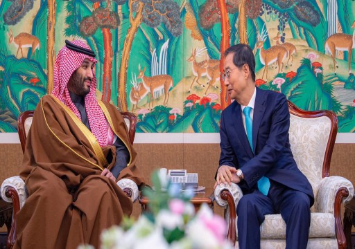 ولي العهد السعودي يبحث مع رئيس وزراء كوريا الجنوبية تعزيز العلاقات