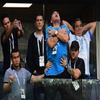 مارادونا يصاب باضطرابات صحية عقب مباراة الأرجنتين ونيجيريا