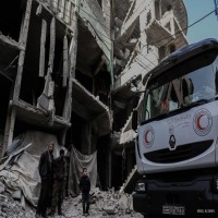 مقتل 71 مدنياً في الغوطة تحت أنظار وفدٍ للأمم المتحدة