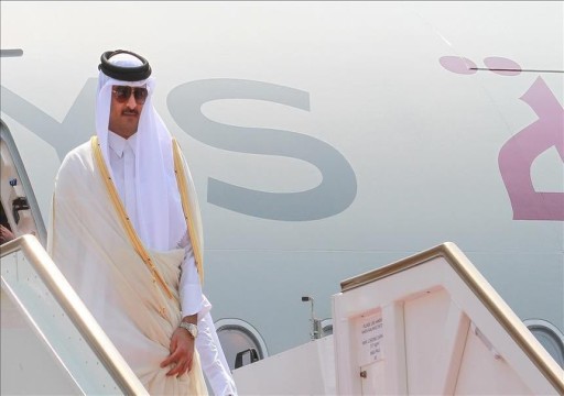 أمير قطر يصل العراق في زيارة رسمية تشهد توقيع اتفاقيات