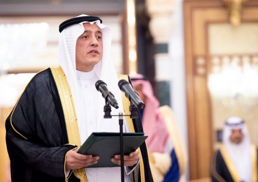 تركي الدخيل يؤدي اليمين القانونية سفيرًا للسعودية في الإمارات