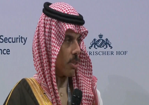 وزير الخارجية السعودي: التطبيع مع "إسرائيل" يعتمد على مبادرة السلام العربية