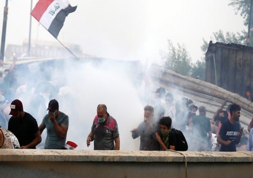 العراق.. إصابة عشرات المتظاهران في ميناء أم القصر ‎