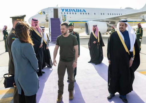 زيلينسكي في الرياض لبحث الأزمة الأوكرانية الروسية