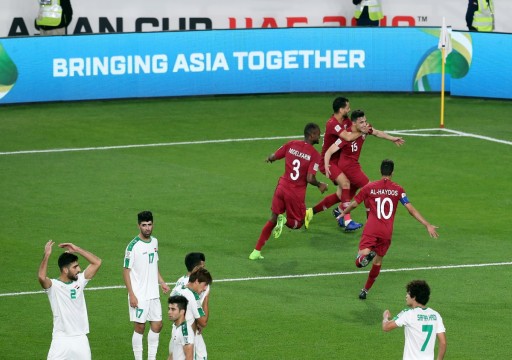 قطر تتفوق على العراق وتتأهل لربع نهائي أمم آسيا