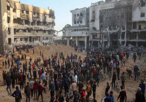 جيش الاحتلال ينسحب من مجمع الشفاء مخلفاً مئات الجثث