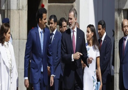 سعياً لتعزيز العلاقات الاقتصادية.. أمير قطر يبدأ جولته الأوروبية من إسبانيا