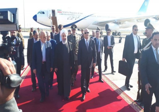 الرئيس الإيراني يصل العراق في أول زيارة رسمية