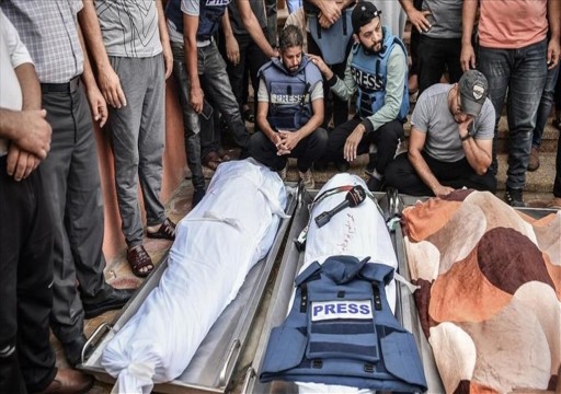 ارتفاع حصيلة الشهداء الصحفيين في غزة إلى 112 منذ بداية العدوان