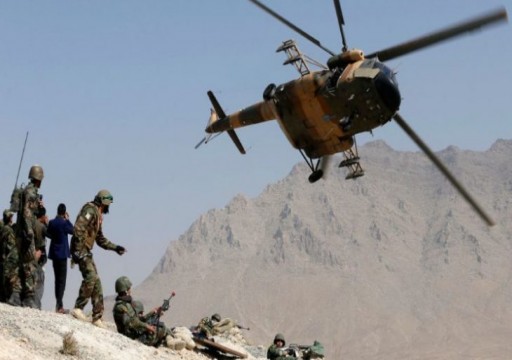 مقتل 25 شخصاً في تحطم مروحية للجيش الأفغاني