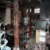 مقتل 20 بحريق مقهى في الأحواز وتحميل السلطات الإيرانية المسؤولية