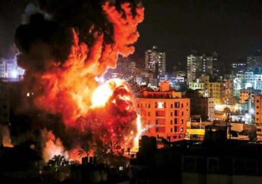 طائرات الاحتلال الإسرائيلية تقصف أهدافا في قطاع غزة ‎