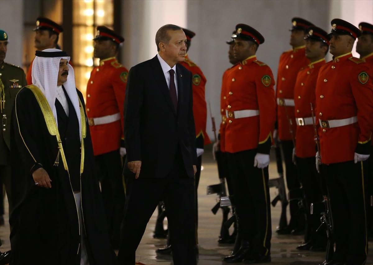 ملك البحرين: زيارة أردوغان تؤسس لشراكة استراتيجية