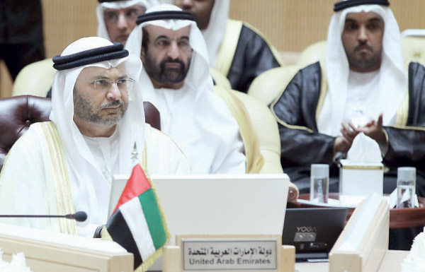 أنور قرقاش يمثل الدولة في اجتماع وزراء الخارجية لدول الخليج