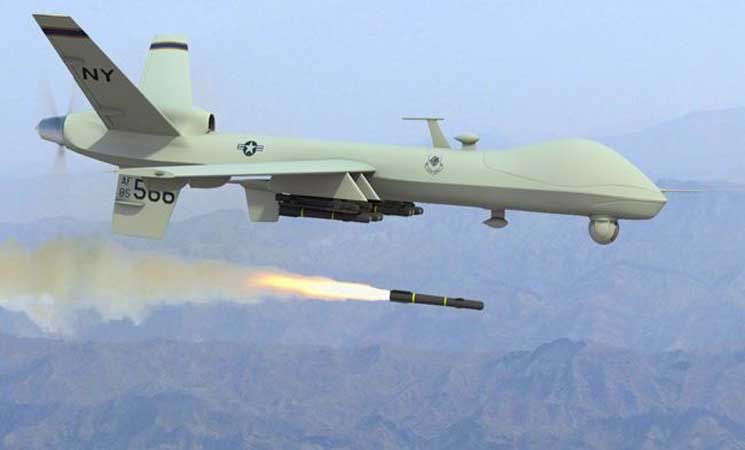 طائرات أمريكية بدون طيار تقصف معسكرا للقاعدة جنوب اليمن