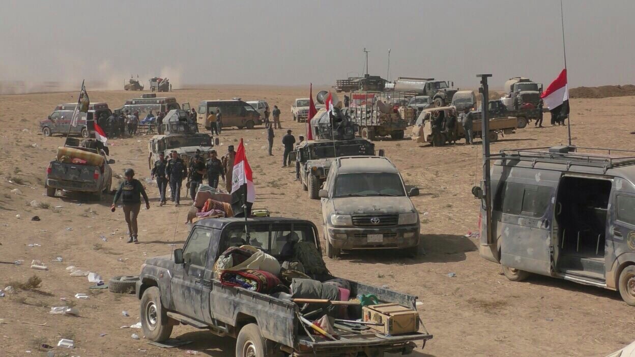 الجيش العراقي يبدأ عملية عسكرية في صحراء الأنبار على الحدود السعودية
