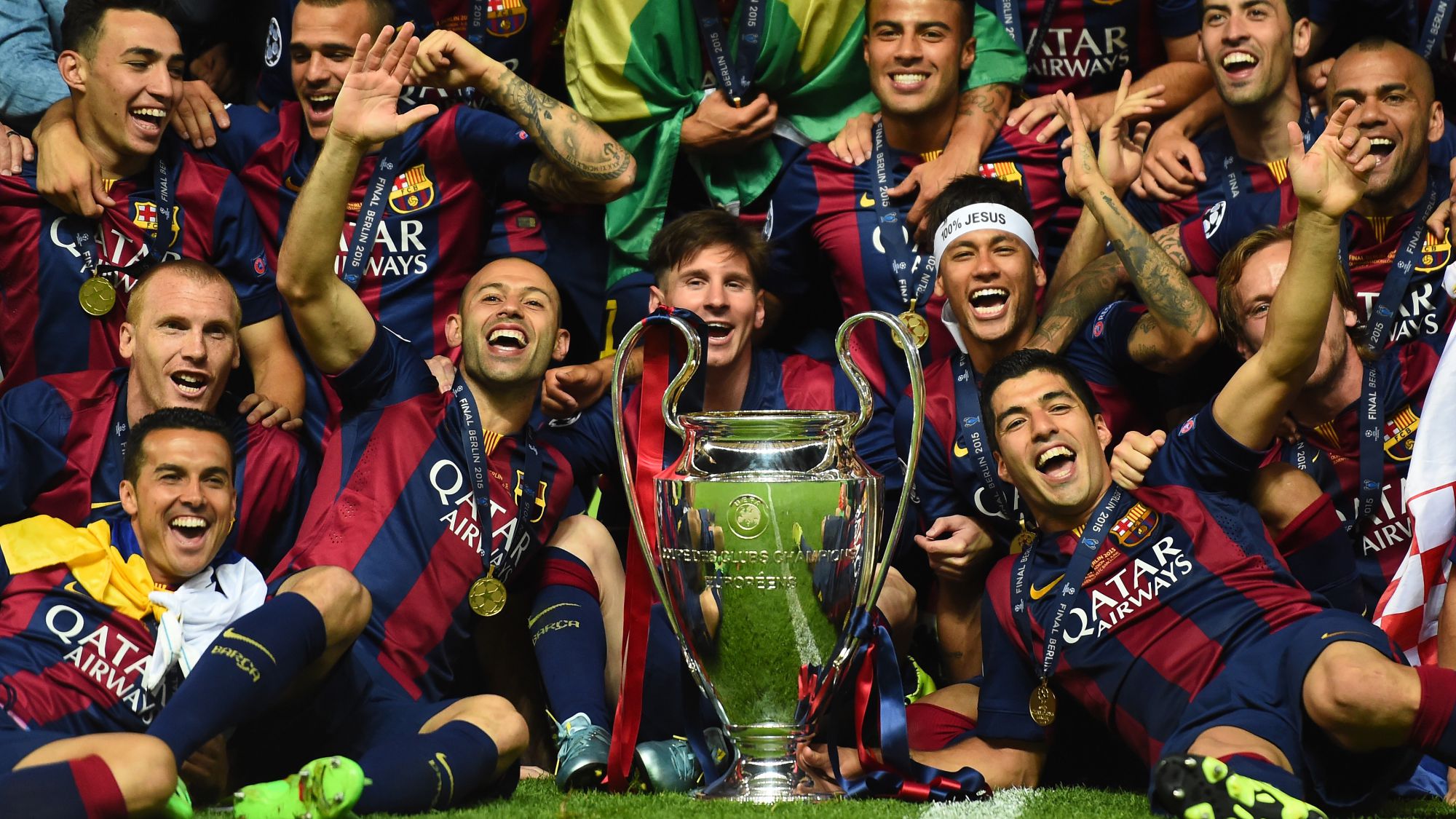 برشلونة يتوج بلقب كأس دوري أبطال أوروبا