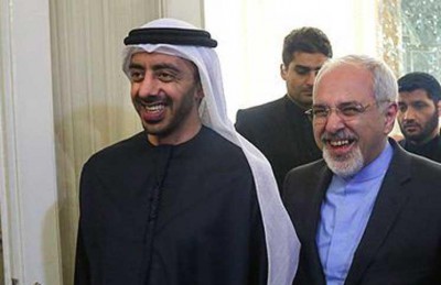 سجال على توتير بين عبدالله بن زايد و وزير الخارجية الإيراني