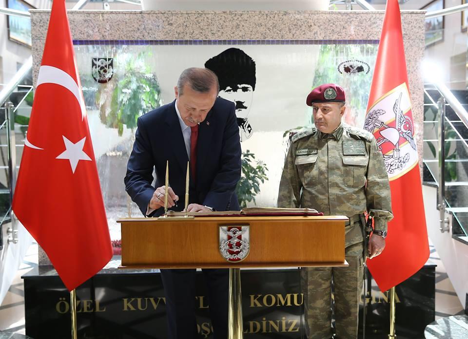 أردوغان يصادق على قرار نشر قوات تركية في قطر