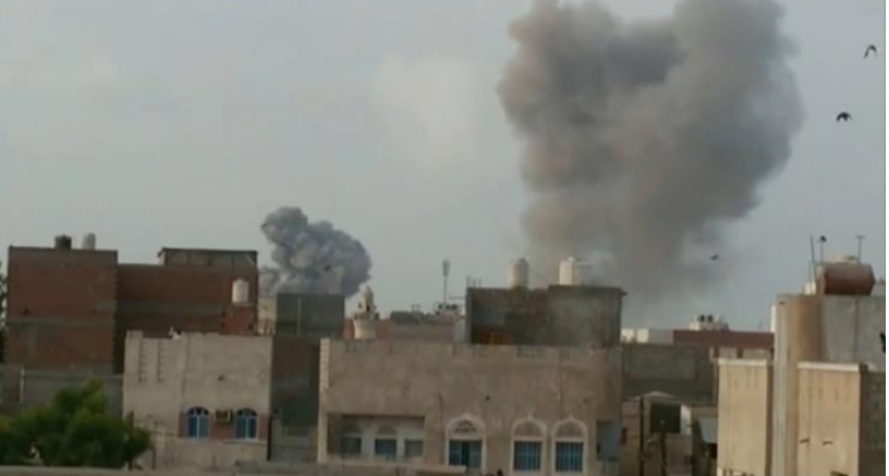 قصف مكثف للتحالف على صنعاء بعد اغتيال صالح